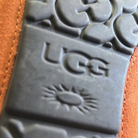 UGG ASCOT LUMBER SUEDE EVERDAY GO TO WATER RESISTANT COSY SLIPPER LOAFER SZ 10 - Picture 10 of 12